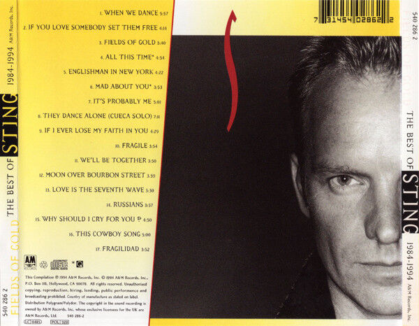 Fields Of Gold: The Best Of Sting 1984 - 1994