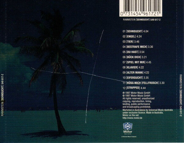 Sehnsucht (Australian Tour Edition)