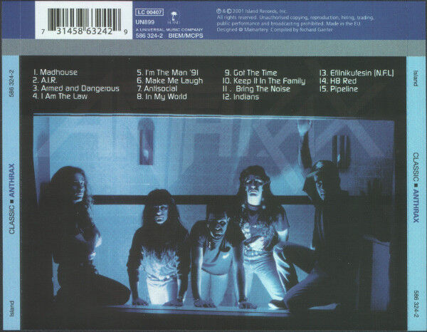Classic Anthrax (The Universal Masters Collection)