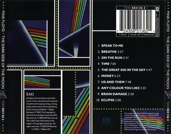 The Dark Side Of The Moon (30th Anniversary SACD)