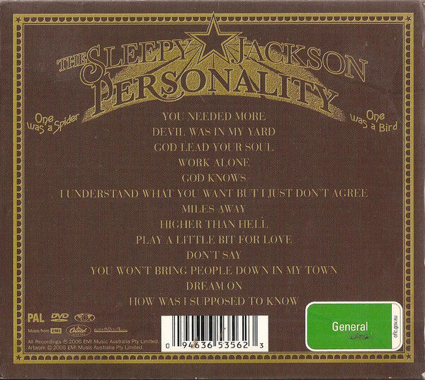 Personality (One Was A Spider, One Was A Bird) [Limited Edition]