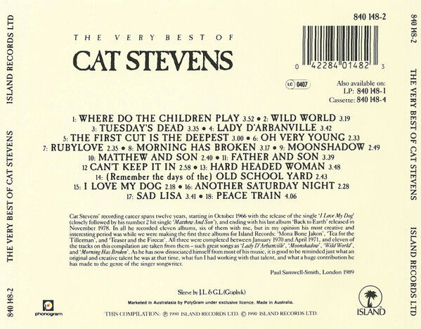 The Very Best Of Cat Stevens