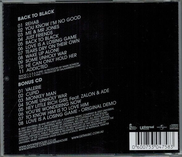 Back To Black (Deluxe Edition)