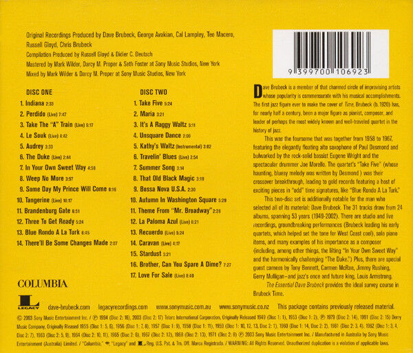 The Essential Dave Brubeck
