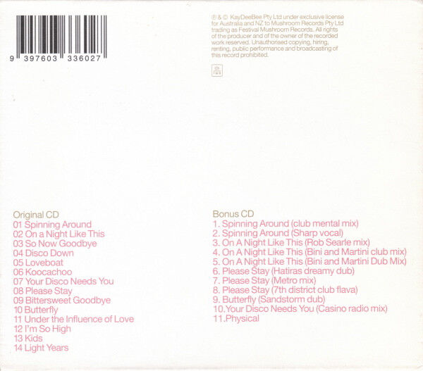 Light Years (Limited Australian Tour Edition)
