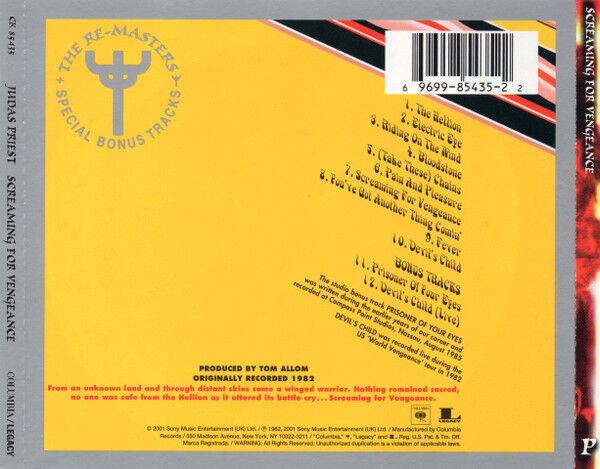 Screaming For Vengeance