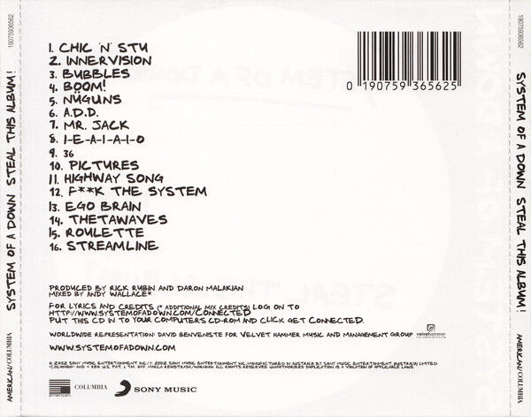 Steal This Album (Gold Series)