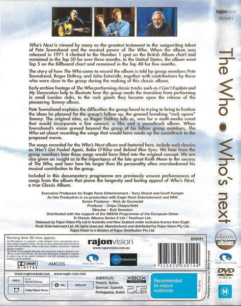 Whos Next (Classic Albums)