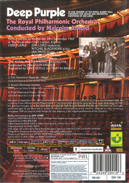 Concerto For Group And Orchestra