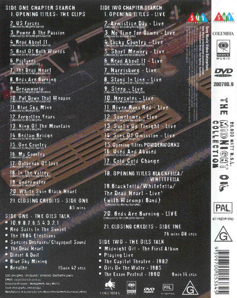 20,000 Watt R.S.L. The Midnight Oil Collection
