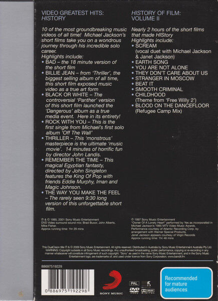 History I + II (DualVision 2DVD)