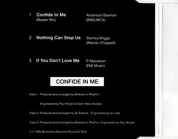 Confide In Me