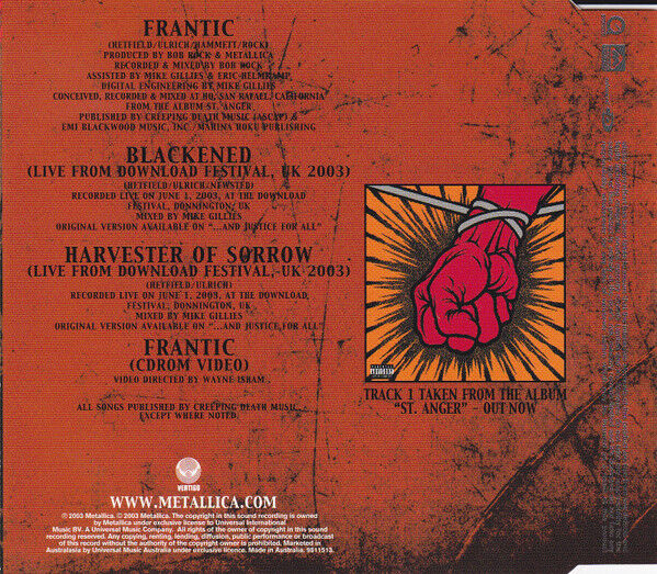 Frantic (Red Cover)