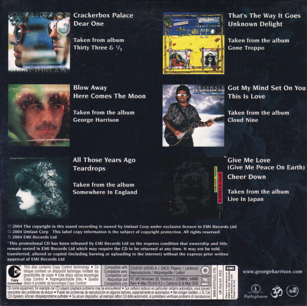 The Dark Horse Years 1976-1992 (12 Track Sampler)