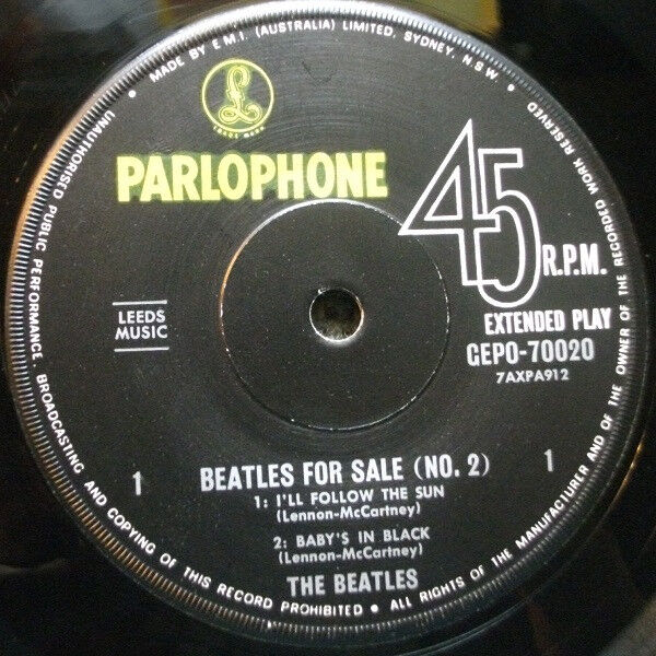 Beatles For Sale (No. 2)