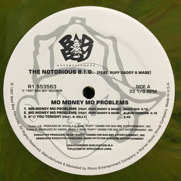 Mo Money, Mo Problems (RSD 2016) (Green Vinyl)