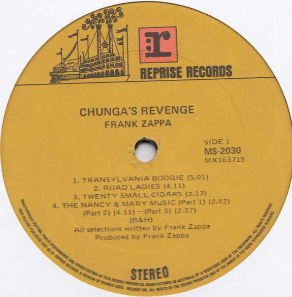 Chunga's Revenge