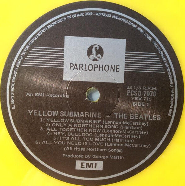 Yellow Submarine (Yellow Vinyl)
