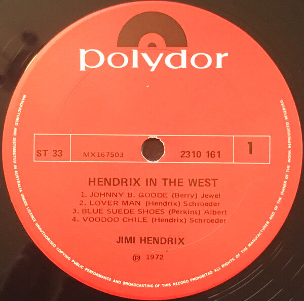 Hendrix In The West