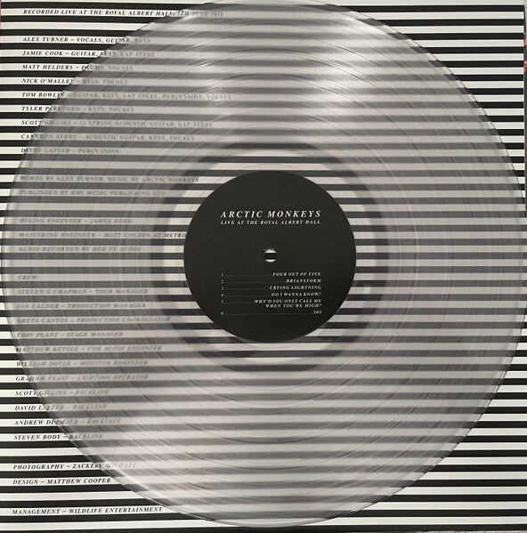 Live At The Royal Albert Hall (Clear Vinyl)