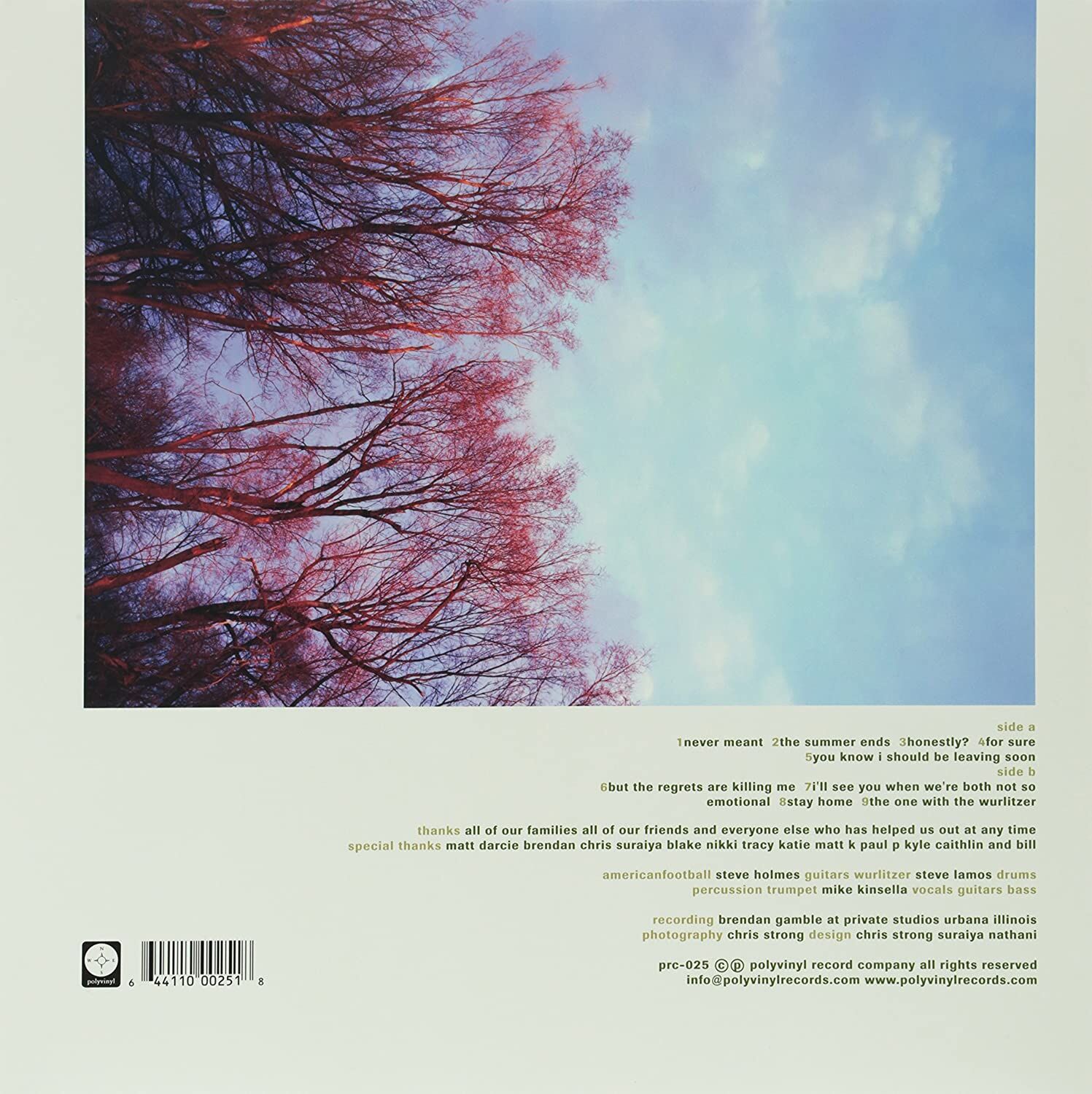 American Football (Blue Vinyl)