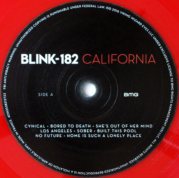 California (Red Vinyl)