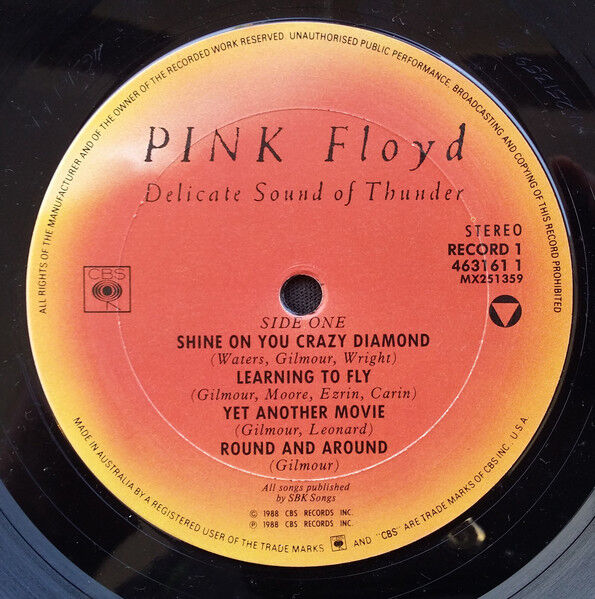 Delicate Sound Of Thunder