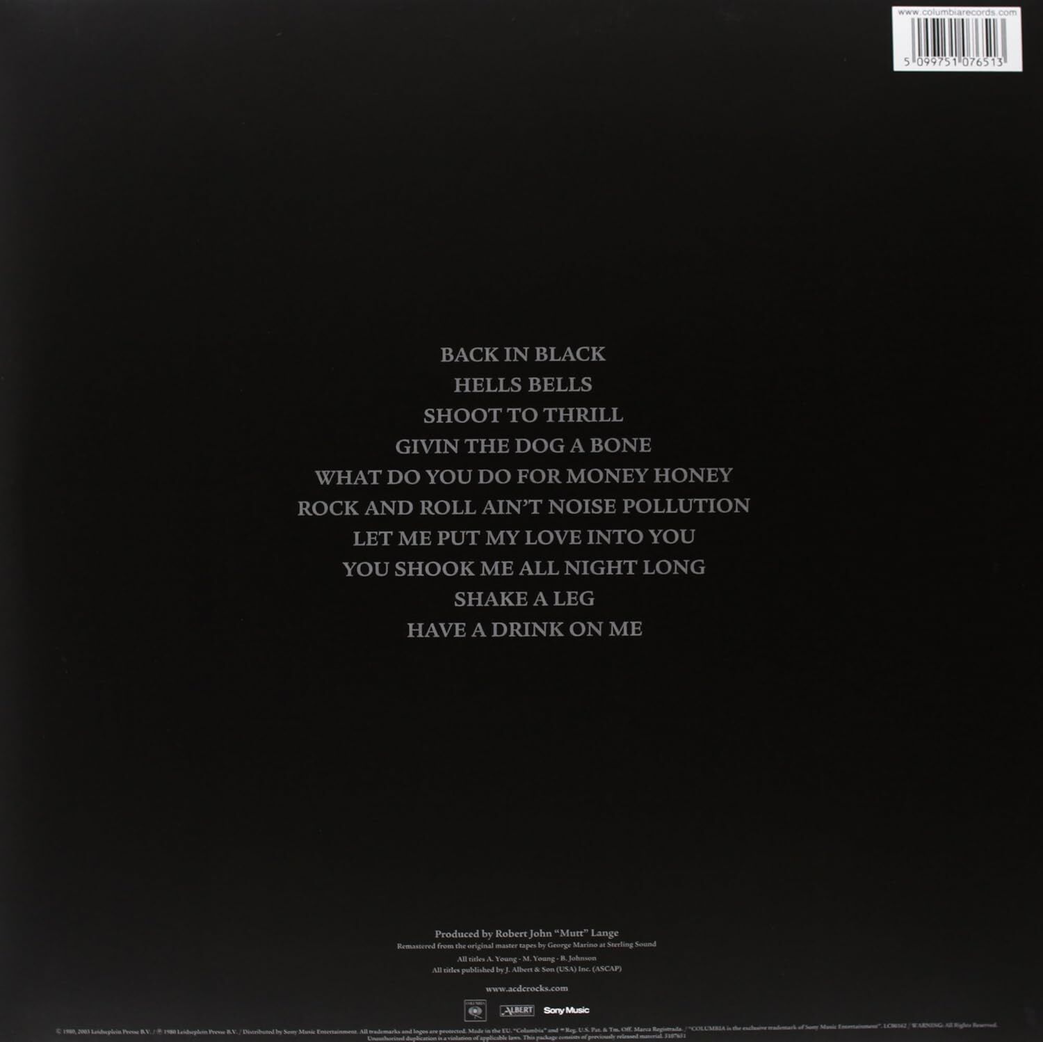 Back In Black