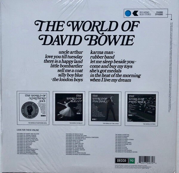 The World Of David Bowie (RSD 2019)