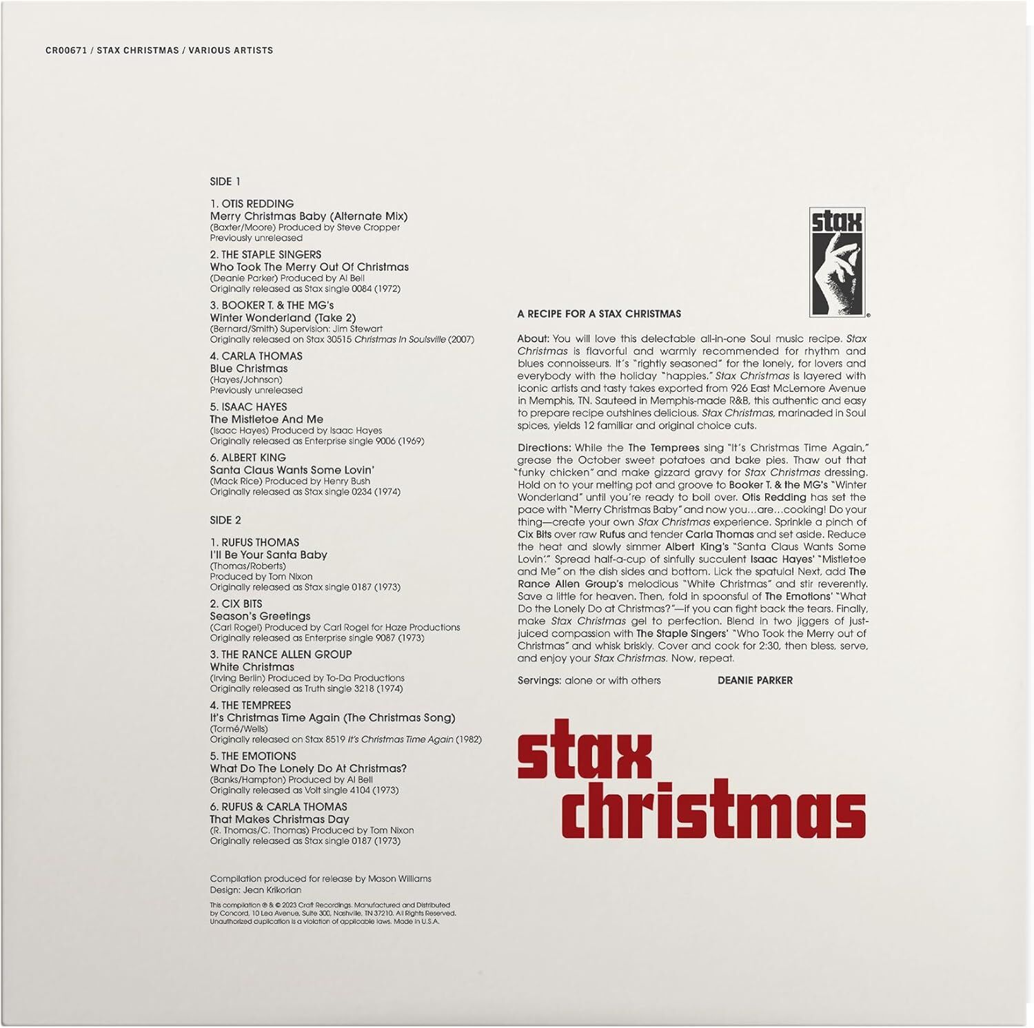 Stax Christmas