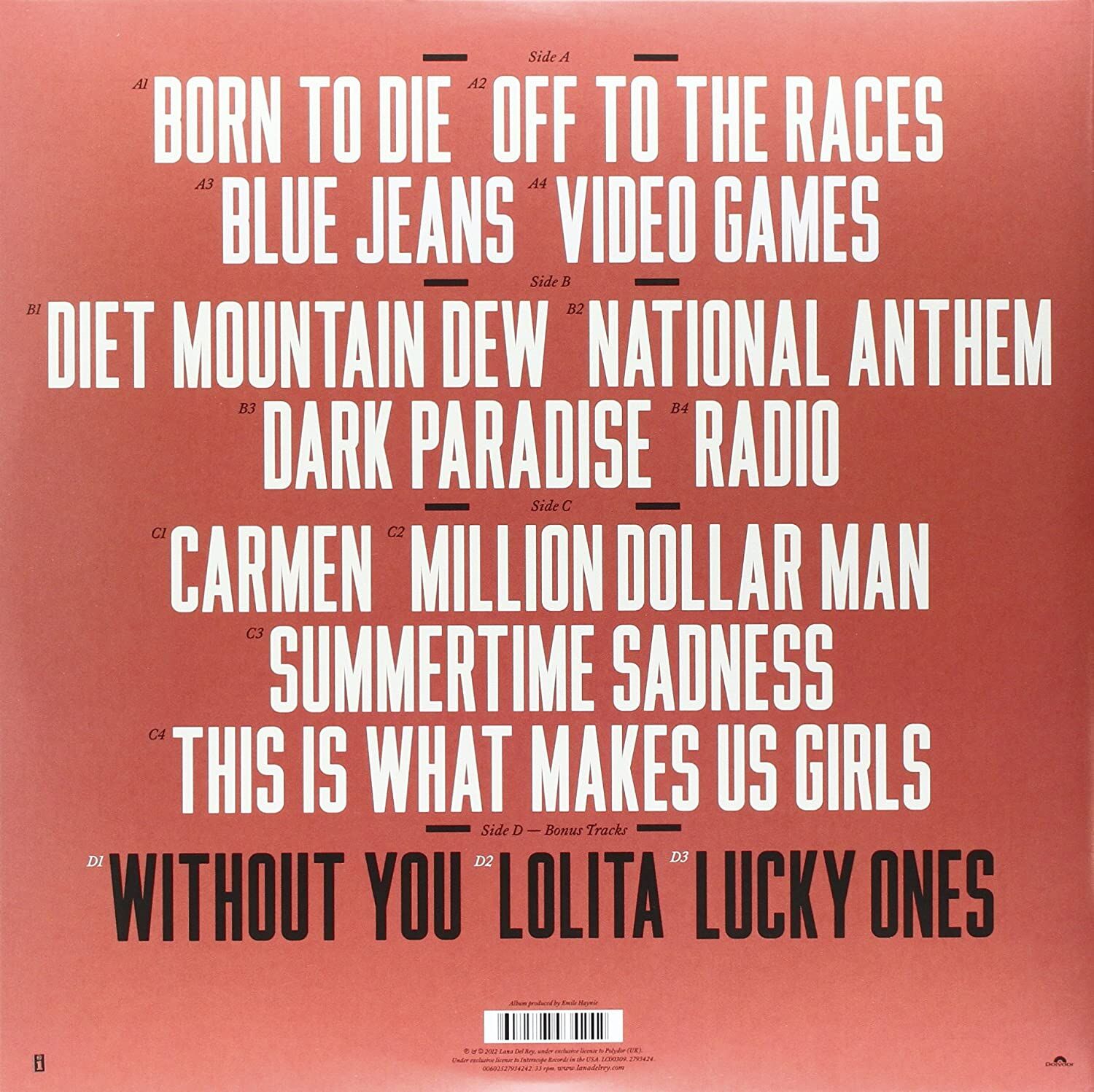 Born To Die (Deluxe Edition)