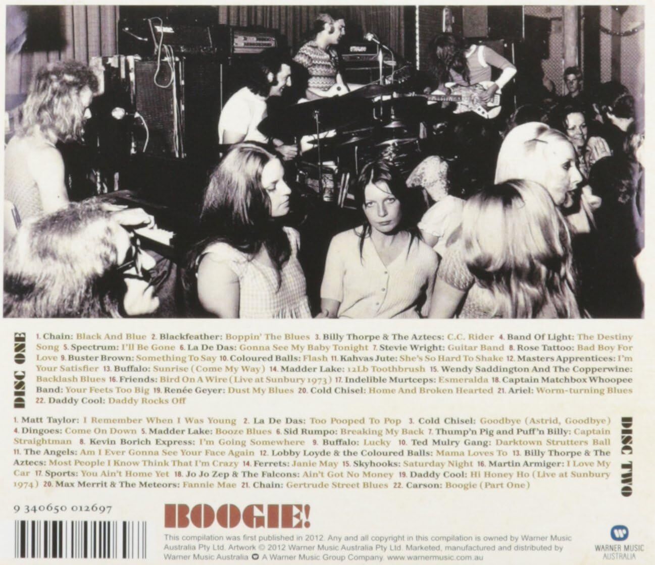 Boogie! (Australian Blues, R&B And Heavy Rock From The '70s)