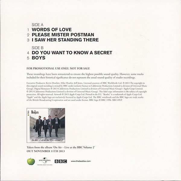 On Air - Live At The BBC Volume 2 (Promo)