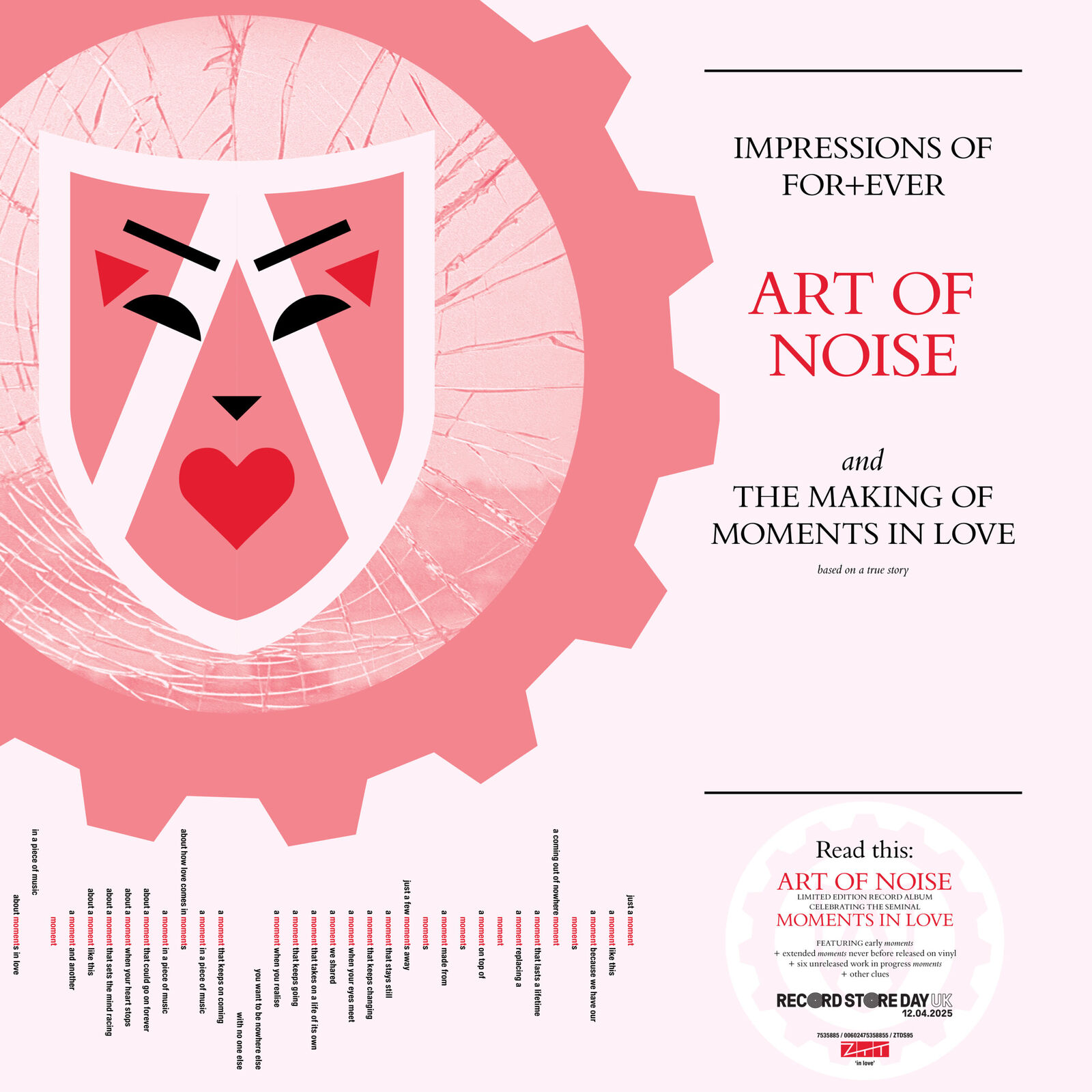 Impressions Of Forever - Art Of Noise In The Studio With Moments In Love (RSD 2025)