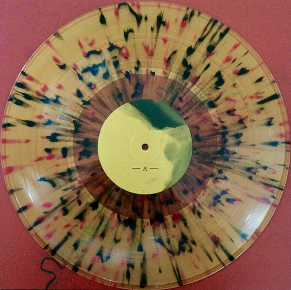 Shrines Of Paralysis (Gold With Red & Black Splatter)