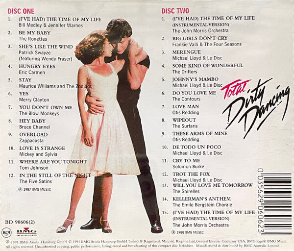 Dirty Dancing Plus More Dirty Dancing (Original Soundtrack From The Vestron Motion Picture)