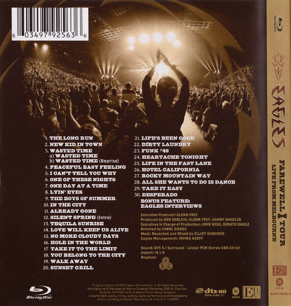 Farewell 1 Tour: Live from Melbourne