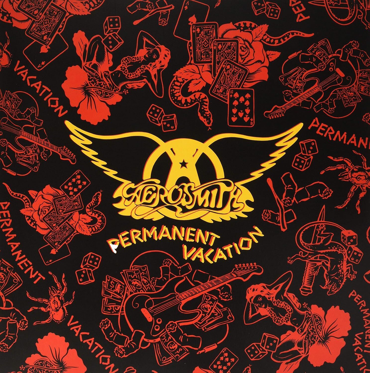 Permanent Vacation (Red/Black Marbled Vinyl)