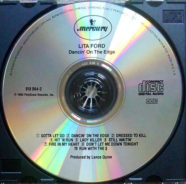 Dancin' On The Edge (Misprint)