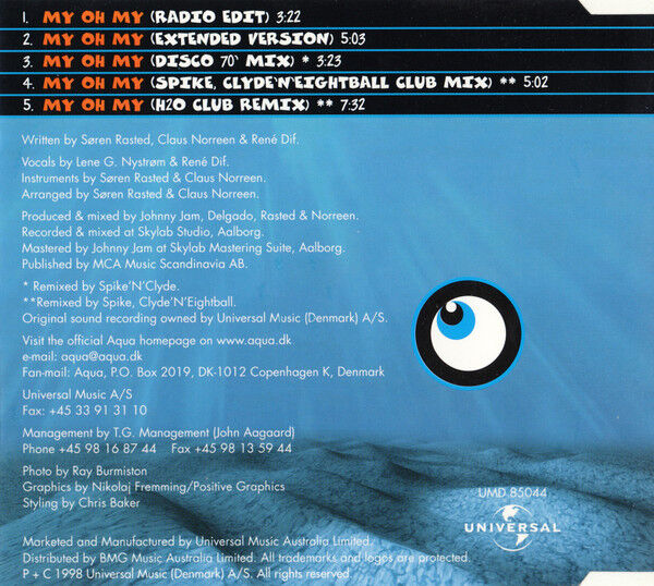 My Oh My (Maxi-Single)