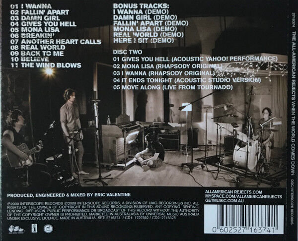 When The World Comes Down (Limited Australian Tour Edition)