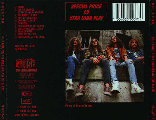Pleasure To Kill / Flag Of Hate