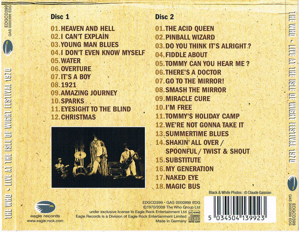 Live At The Isle Of Wight Festival 1970