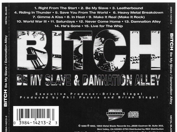 Be My Slave / Damnation Alley