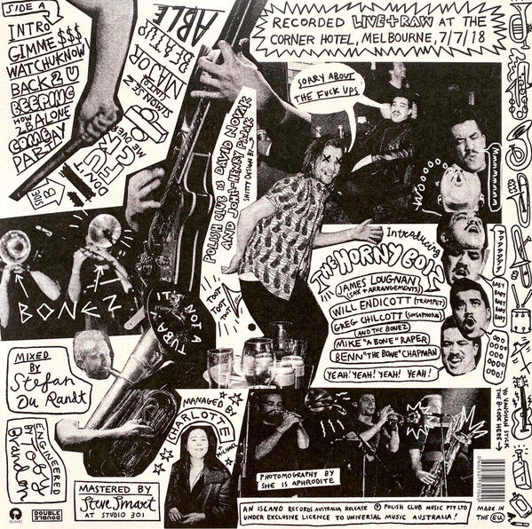 Live & Horny At The Corner (RSD 2020) (Yellow Translucent Vinyl)