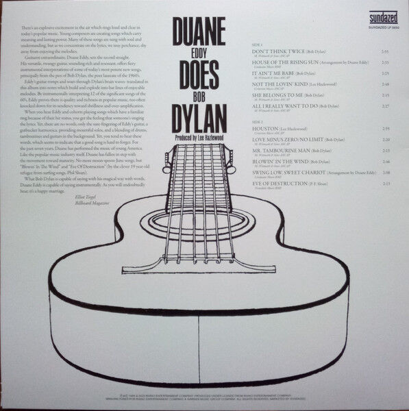 Duane Eddy Does Bob Dylan (Colour Vinyl)