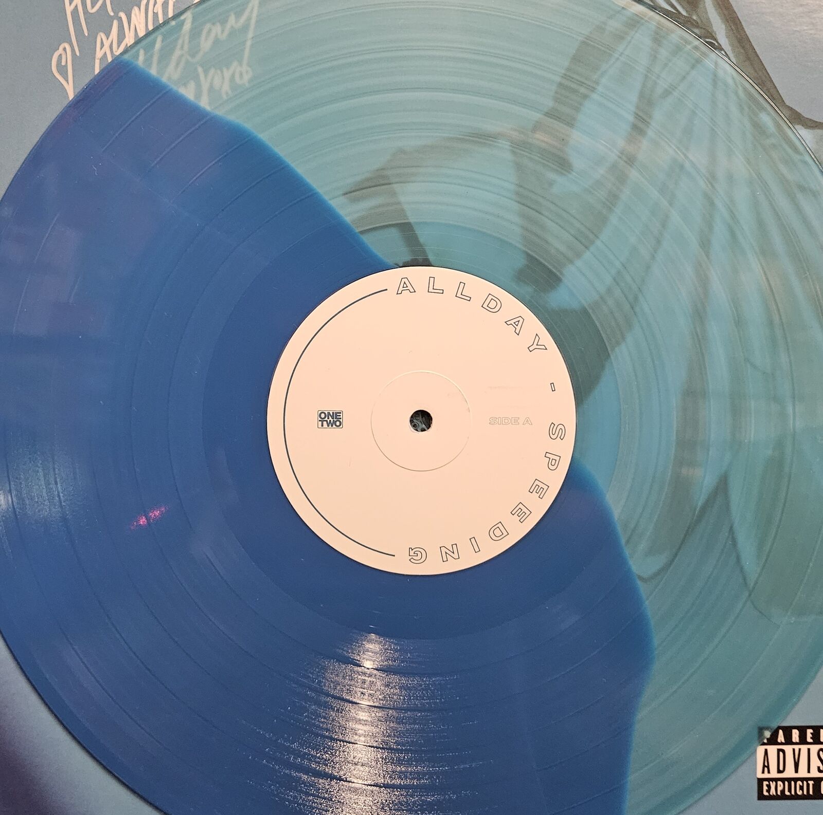 Speeding (Blue Split Vinyl) (SIGNED)