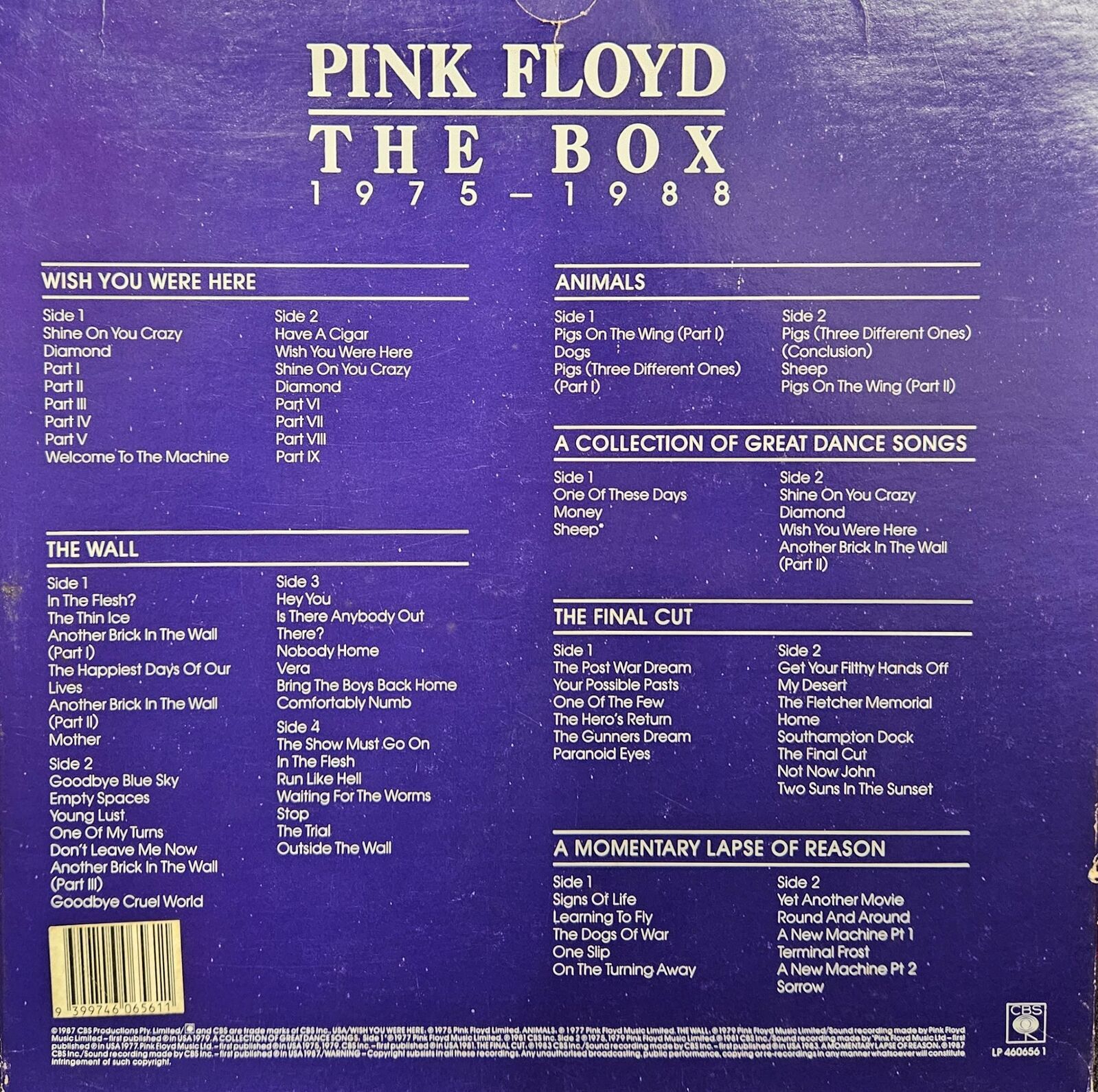 The Box 1975 - 1988