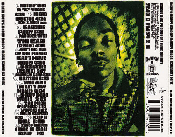 Death Row's Snoop Doggy Dogg Greatest Hits