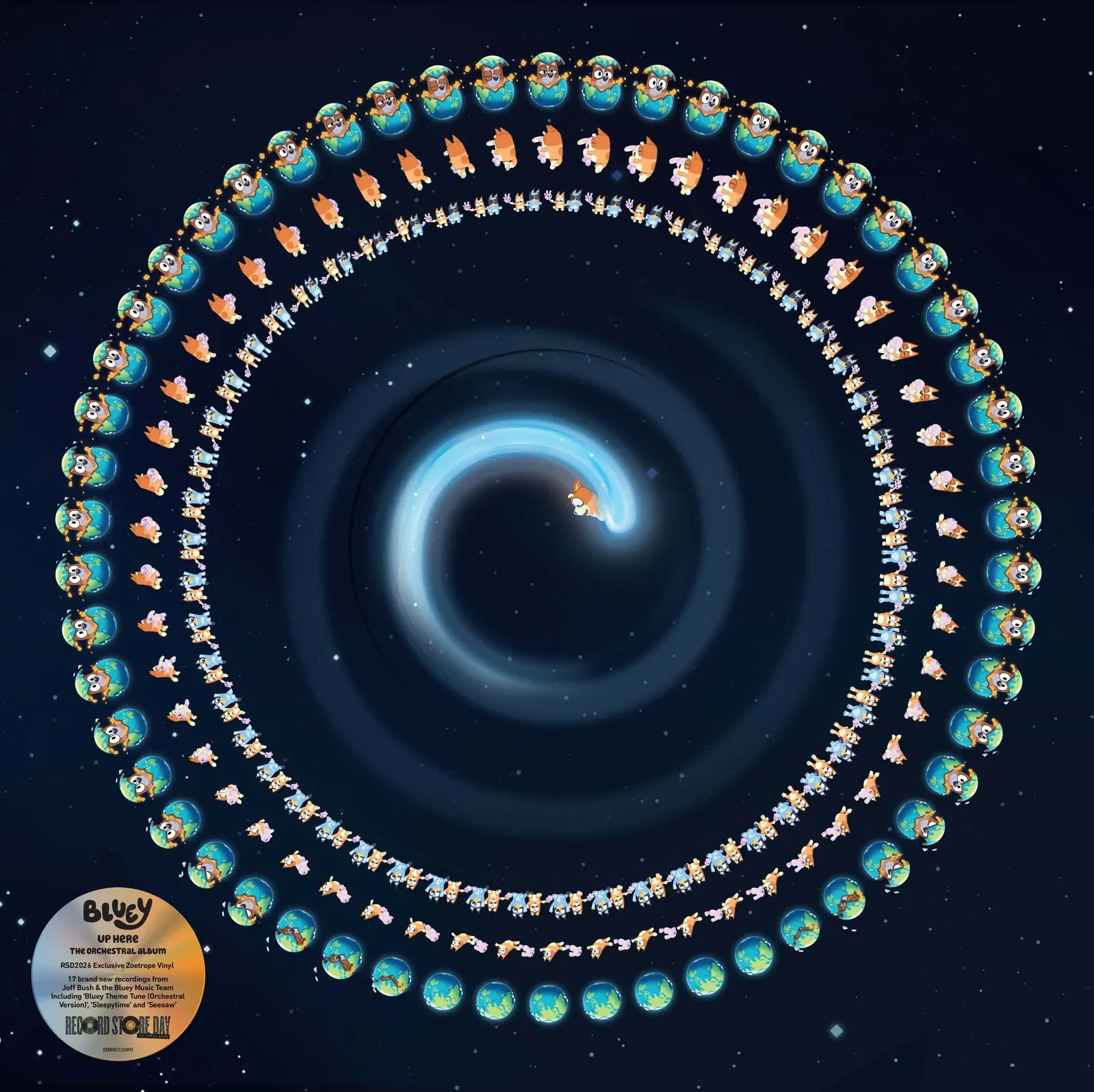 Bluey: Up Here (RSD 2026) (Zoetrope Picture Disc)